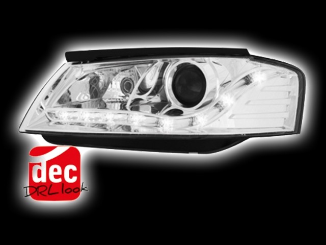 Tagfahrlicht-Optik Scheinwerfer AUDI A3 8P (03-08) chrom Tagfahrlicht-Optik Scheinwerfer AUDI A3 8P (03-08) chrom