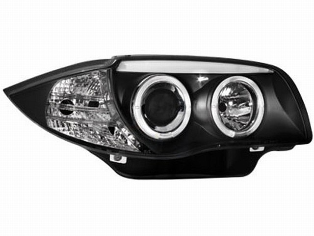 Scheinwerfer BMW 1er E87/81 04-09 2 Standlichtringe black Scheinwerfer BMW 1er E87/81 04-09 2 Standlichtringe black