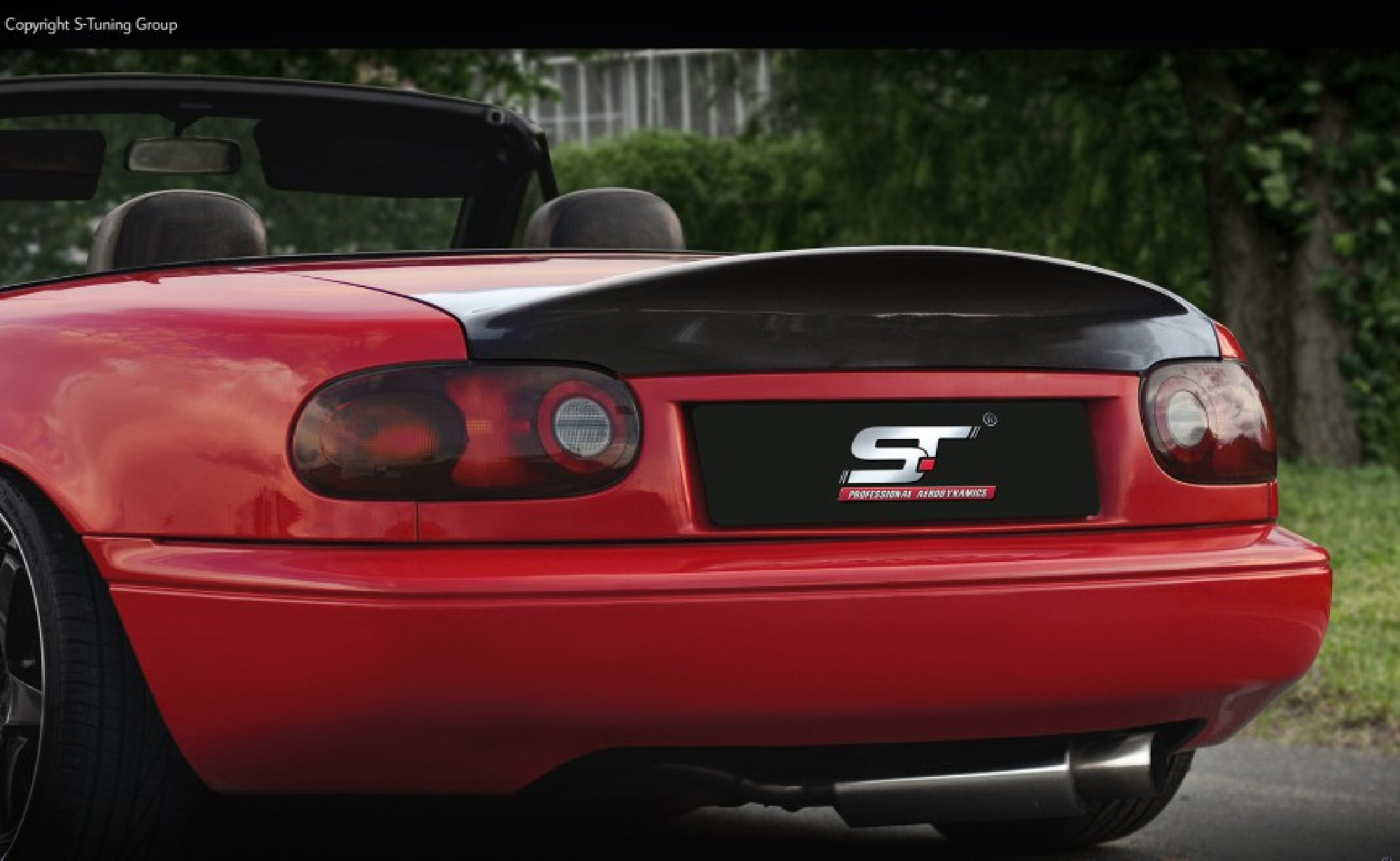 Ducktail Heckspoiler Mazda MX5 NA