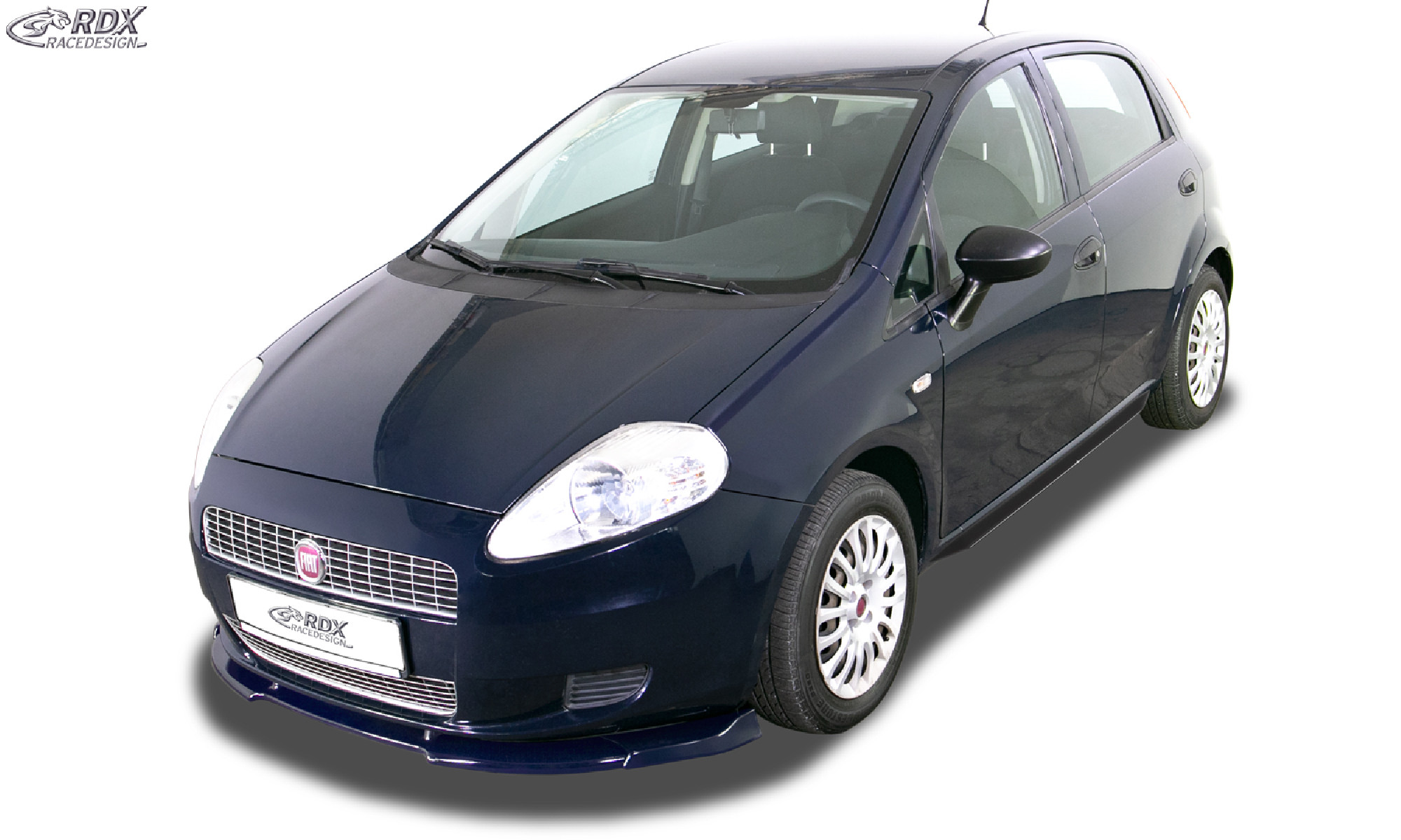 Frontspoiler VARIO-X für FIAT Grande Punto Frontlippe Front Ansatz Vorne Spoilerlippe