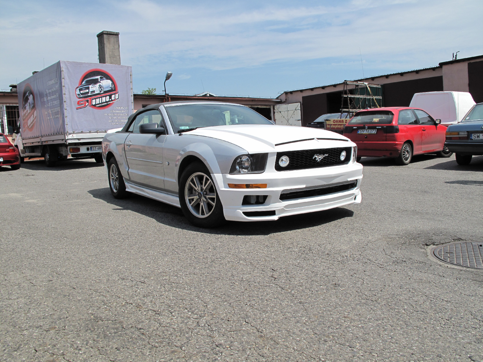 FORD MUSTANG GFK Motorhaube (2004-2009)