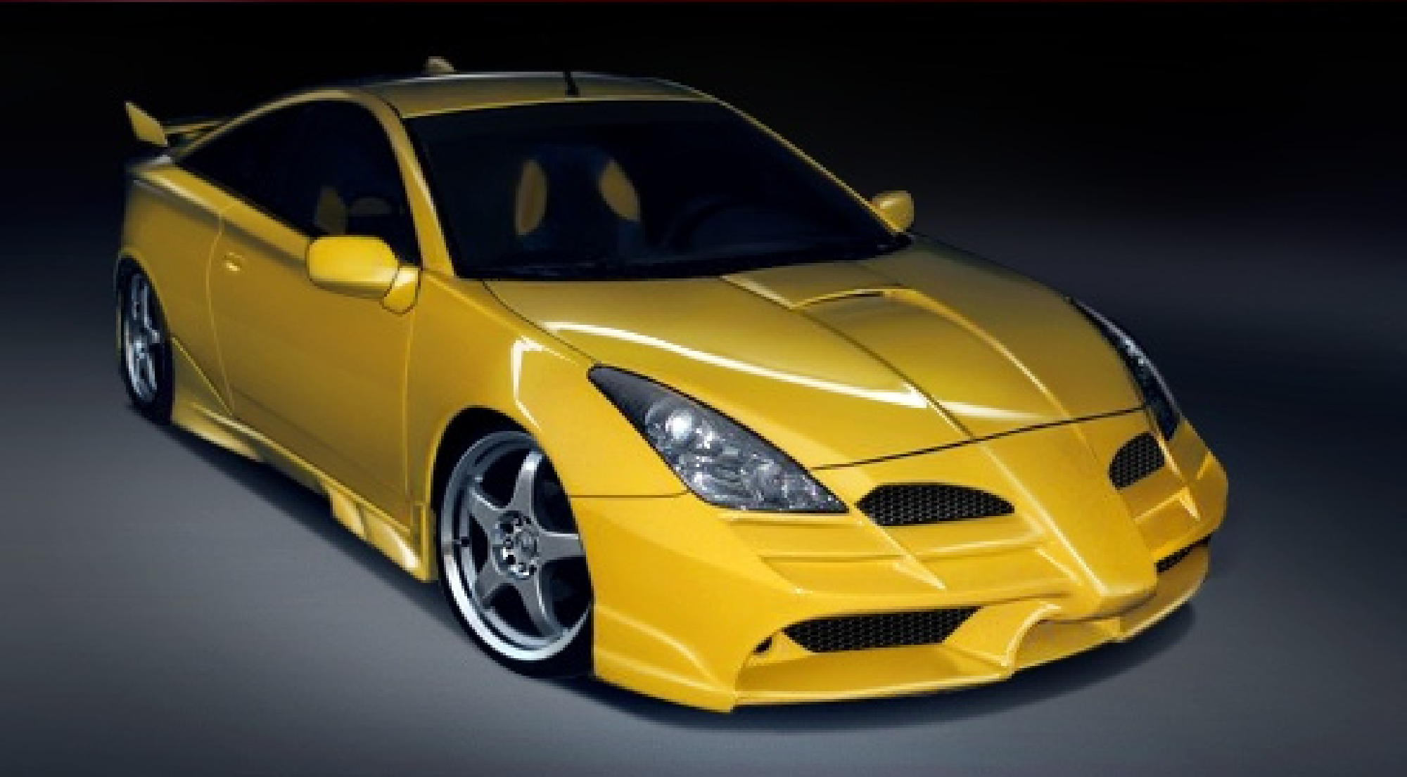 Toyota Celica T23 Frontstoßstange V3