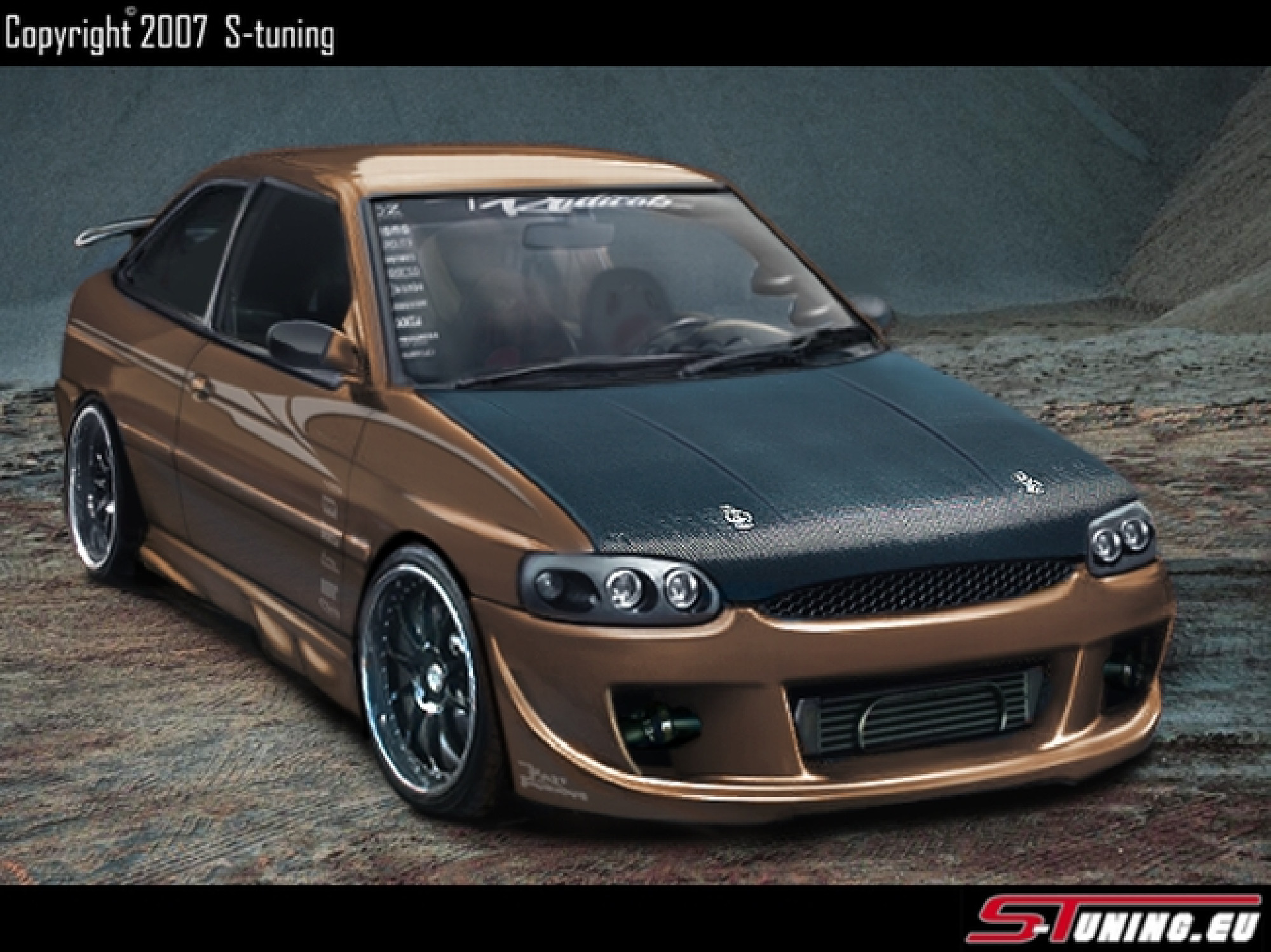 Frontstoßstange Ford Escort 1995-2000 V2