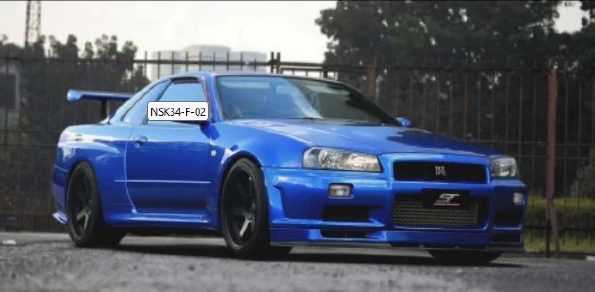 NISSAN SKYLINE R34 GTT FRONT BUMPER V2