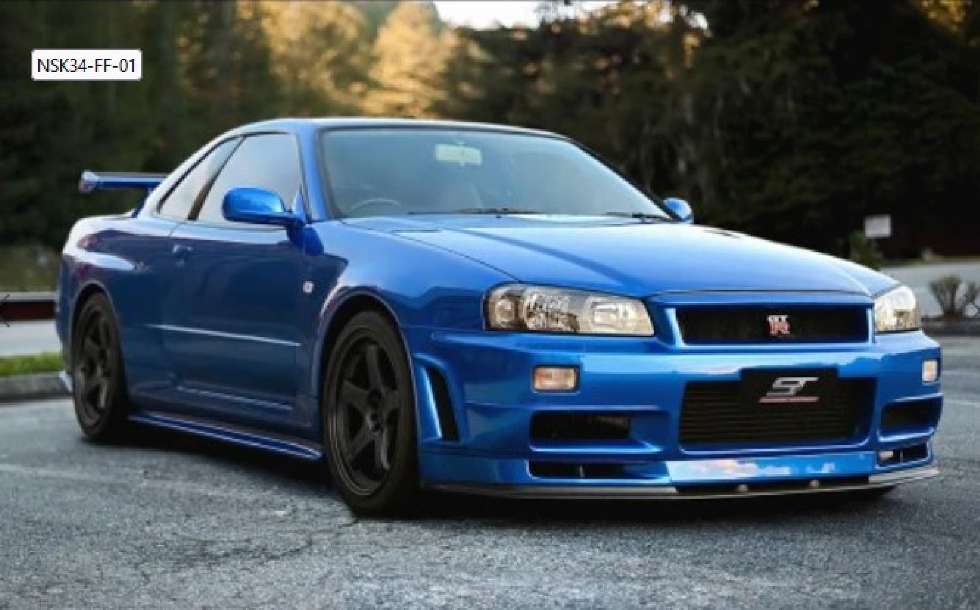  Nissan Skyline R34 GTT Z-Tune N1 Front Wide Fenders AUTOR