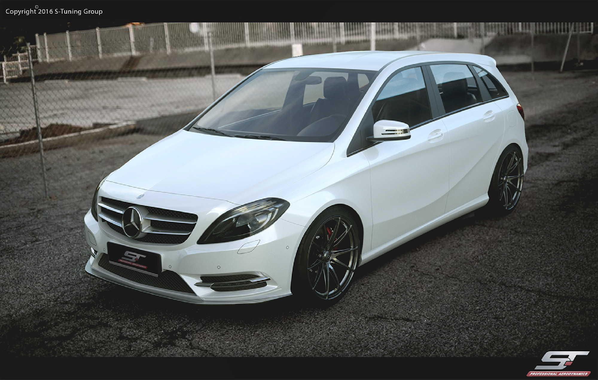 MERCEDES W246 Frontansatz B-Klasse 