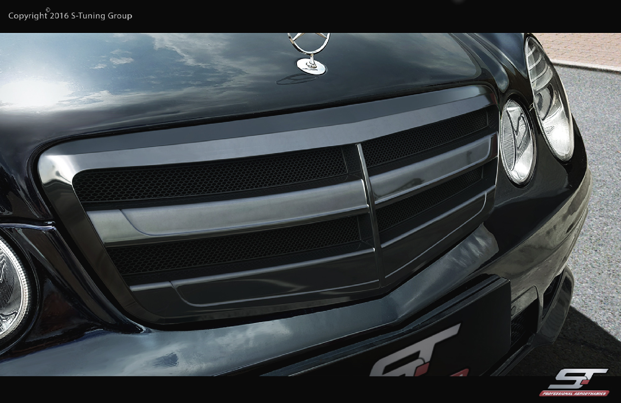 Frontgrill Mercedes E Klasse W211
