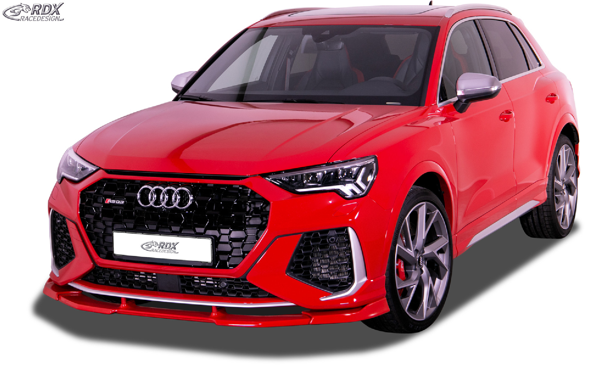 Frontspoiler VARIO-X für AUDI RS Q3 (F3) Frontlippe Front Ansatz Vorne Spoilerlippe