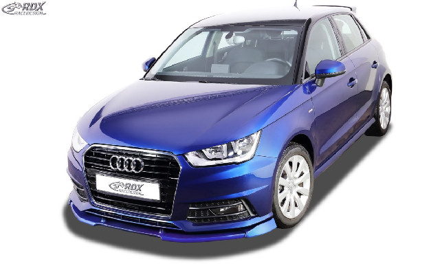 Frontspoiler  für AUDI A1 8X & A1 8XA Sportback S-Line (01/2015+) Frontlippe Front Ansatz Vorne Spoilerlippe