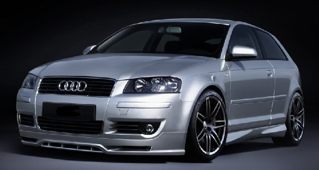 Frontspoilerlippe Audi A3 8P Frontspoilerlippe Audi A3 8P