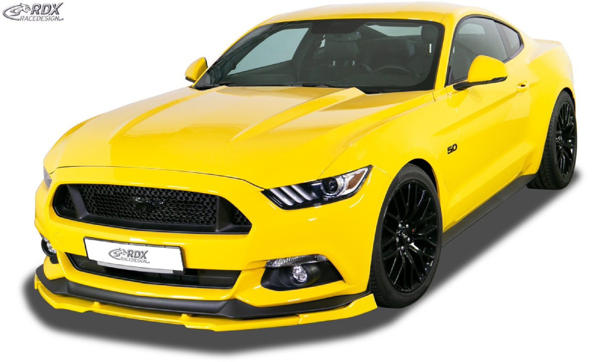 Frontspoiler  für FORD Mustang VI (2014-2018) Frontlippe Front Ansatz Vorne Spoilerlippe