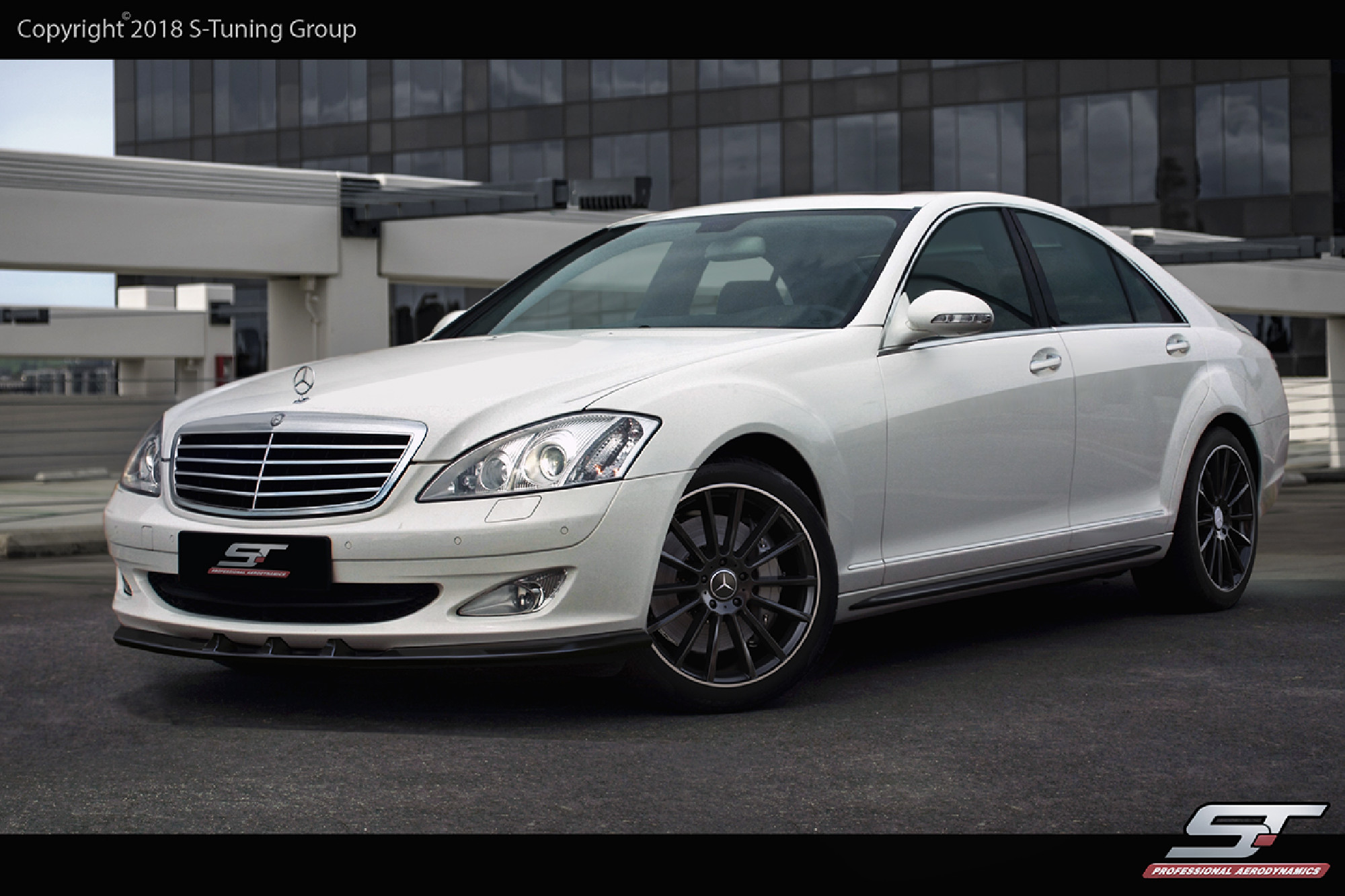 MERCEDES W221 Frontansatz 