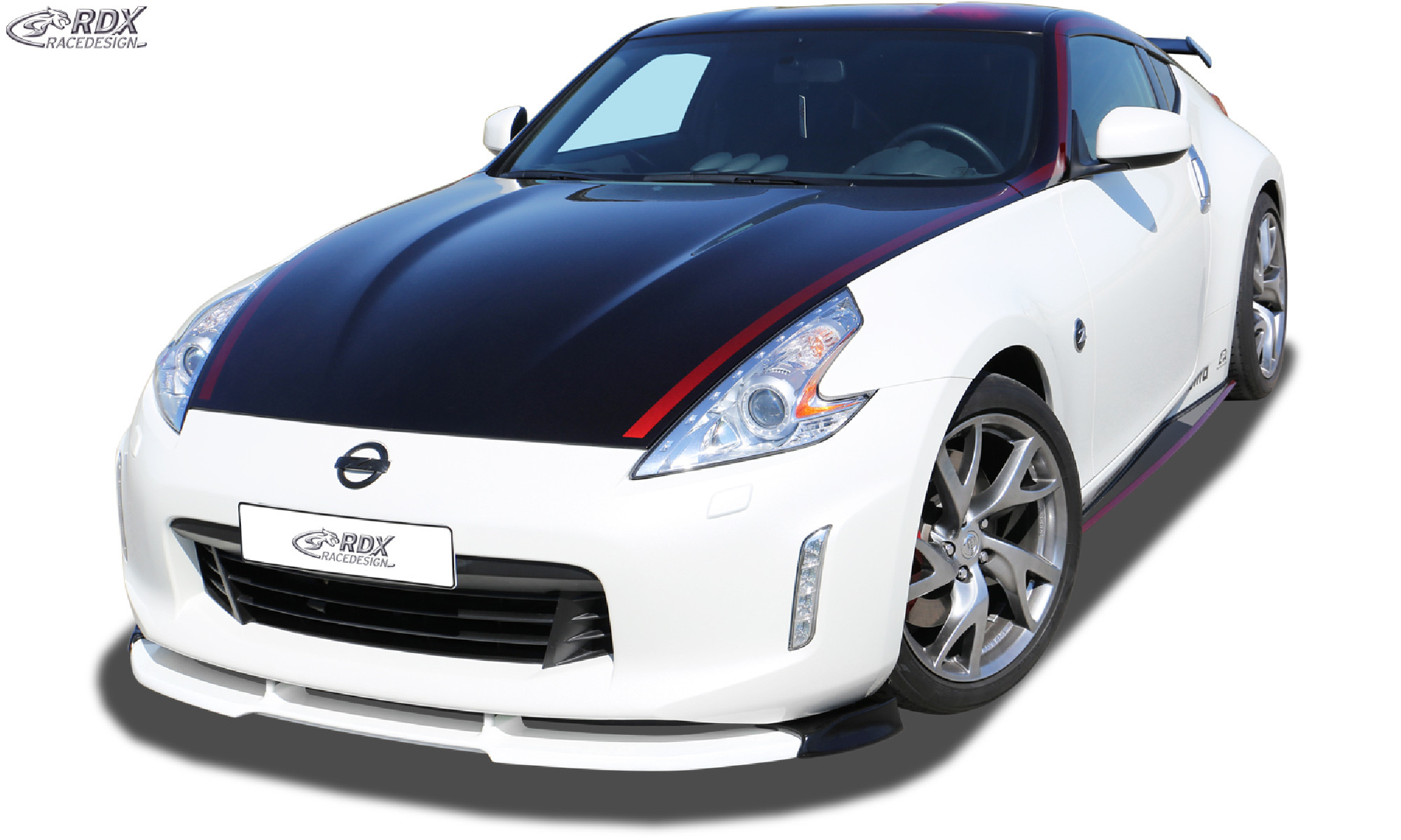 Frontspoiler  für NISSAN 370Z 2013+ Frontlippe Front Ansatz Vorne Spoilerlippe 
