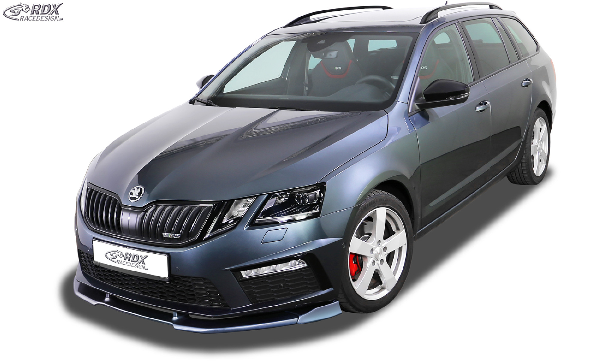Frontspoiler  für SKODA Octavia 3 (5E) RS Facelift 2017+ Frontlippe Front Ansatz Vorne Spoilerlippe 