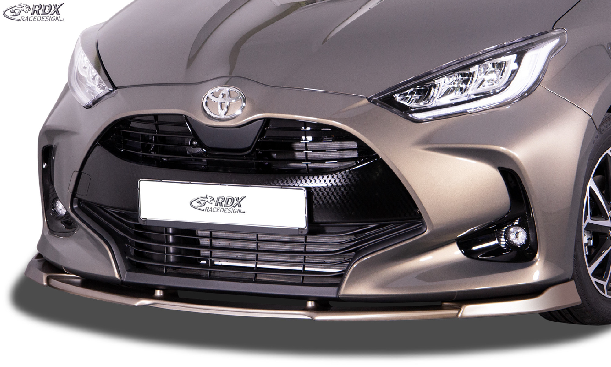 Frontspoiler  für TOYOTA Yaris (XPA1) Frontlippe Front Ansatz Vorne Spoilerlippe