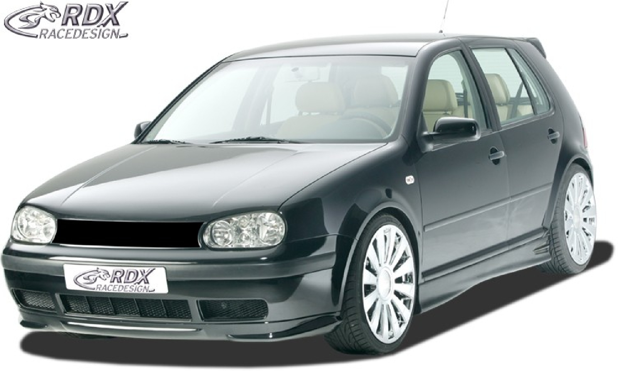 Frontspoiler für VW Golf 4 Frontlippe Front Ansatz Spoilerlippe