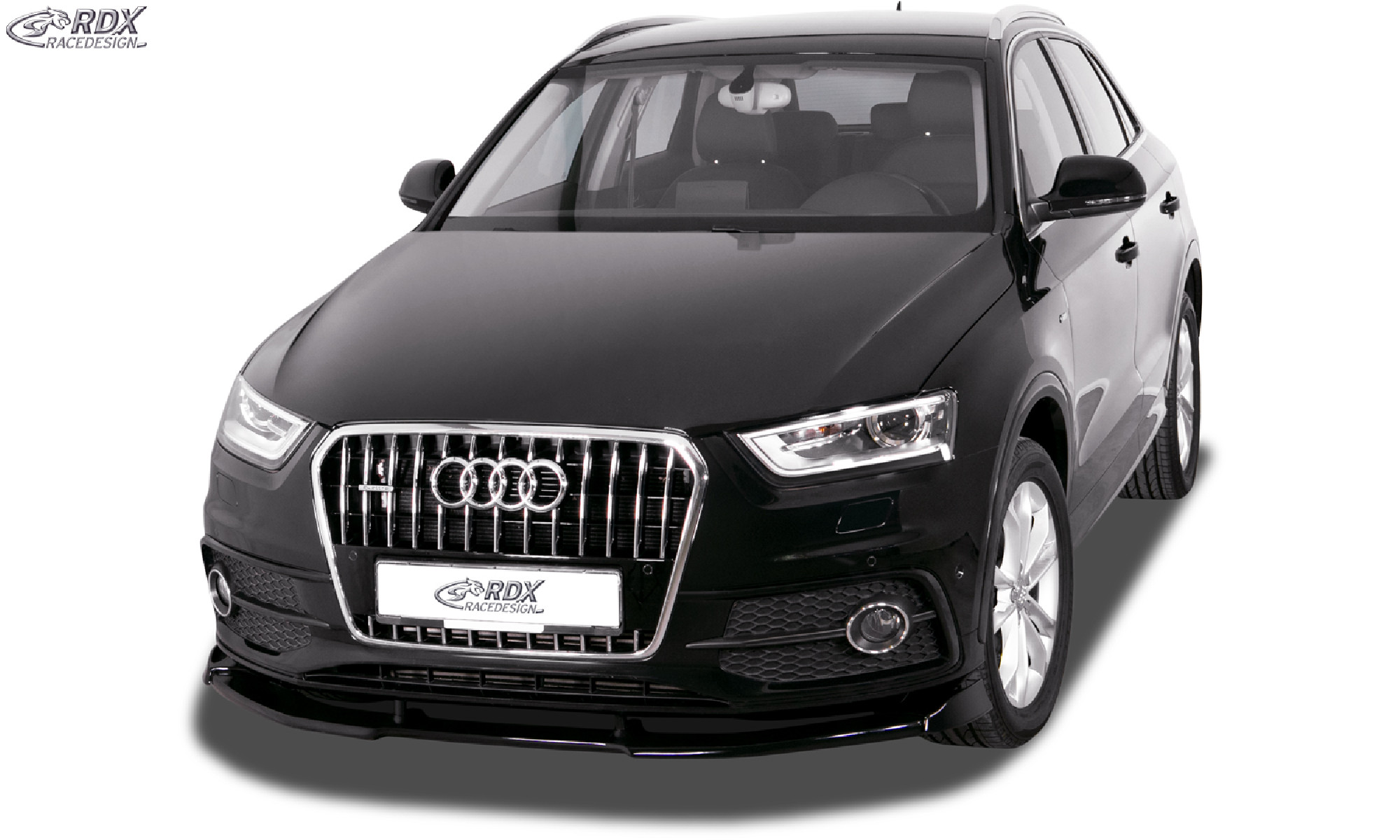 Frontspoiler VARIO-X für AUDI Q3 8U S-Line (2011-2014) Frontlippe Front Ansatz Vorne Spoilerlippe