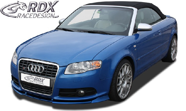 Frontspoiler für AUDI A4 B7 8H Cabrio 2005+ / S4 Cabrio 2005+ (S-Line- bzw. S4-Frontstoßstange) Frontlippe Front Ansatz Vorne Spoilerlippe Frontspoiler für AUDI A4 B7 8H Cabrio 2005+ / S4 Cabrio 2005+ (S-Line- bzw. S4-Frontstoßstange) Frontlippe Front Ansatz Vorne Spoilerlippe