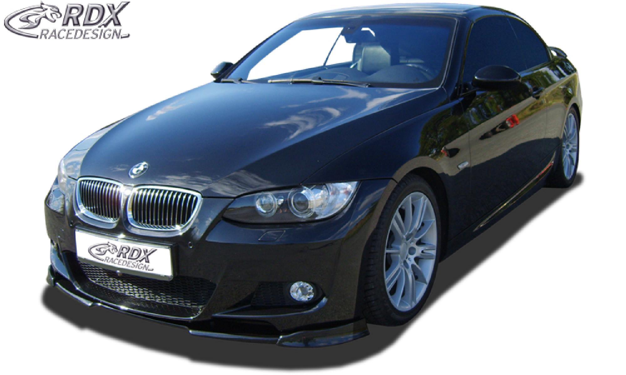 Frontspoiler VARIO-X für BMW 3er E92 / E93 -2010 (M-Technik Frontstoßstange) Frontlippe Front Ansatz Vorne Spoilerlippe