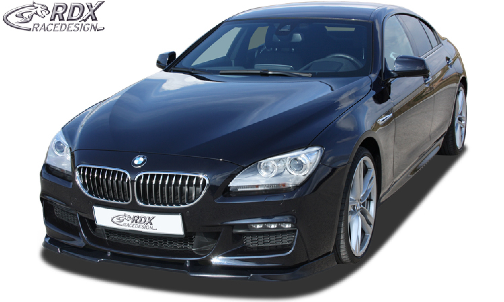 Frontspoiler VARIO-X für BMW 6er F06 Gran Coupe (M-Technik Frontstoßstange) Frontlippe Front Ansatz Vorne Spoilerlippe