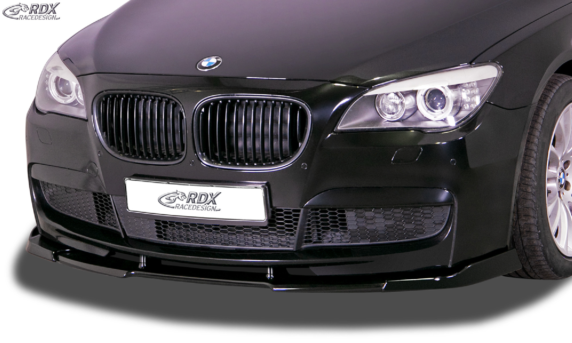 Frontspoiler VARIO-X für BMW 7er F01 / F02 i.V.m. M-Paket (2008-2015) Frontlippe Front Ansatz Vorne Spoilerlippe