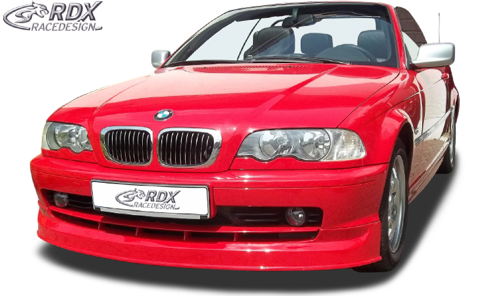 Frontspoiler für BMW E46 Coupe / Cabrio (-2002) Frontlippe Front Ansatz Spoilerlippe