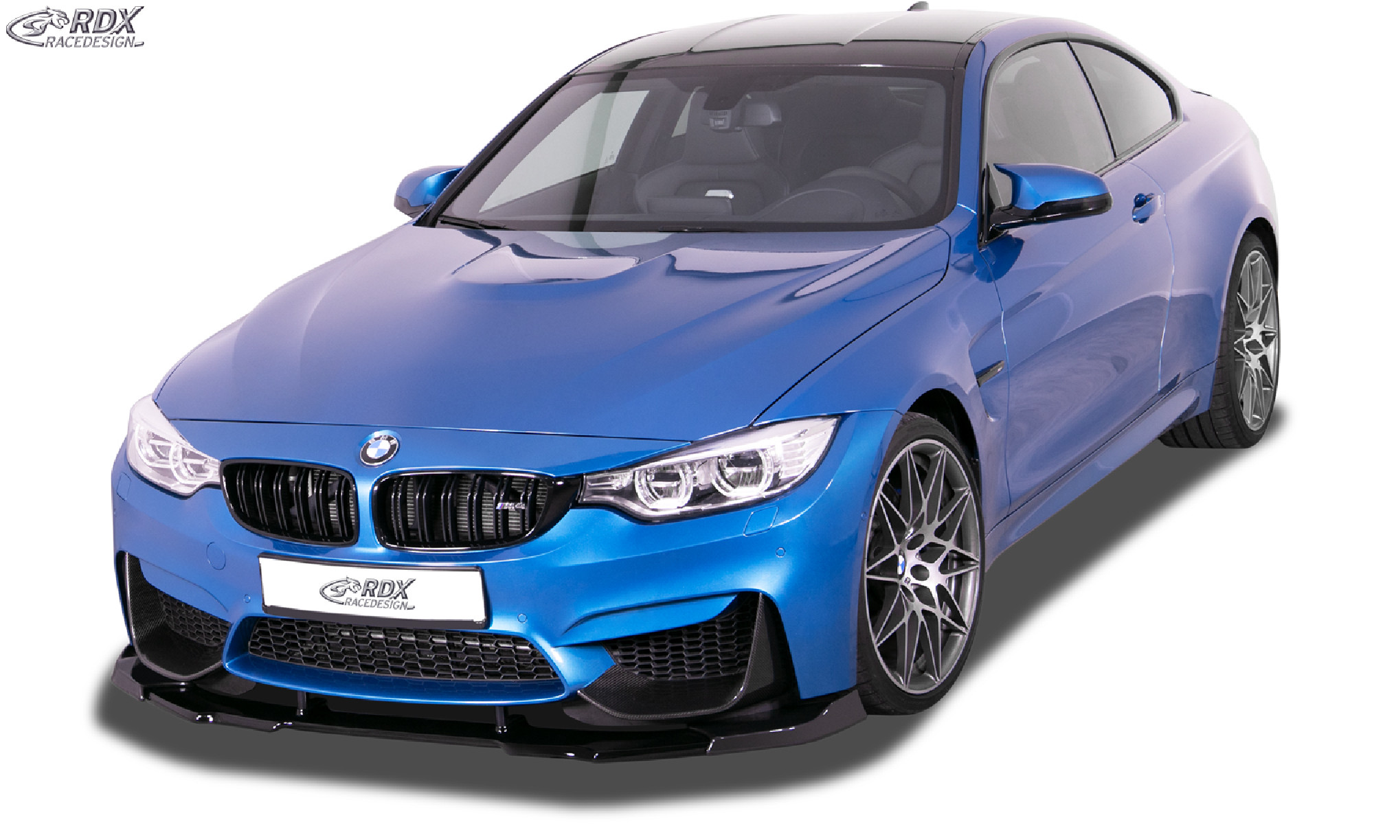 Frontspoiler VARIO-X für BMW M4 F82 / F83 Frontlippe Front Ansatz Vorne Spoilerlippe