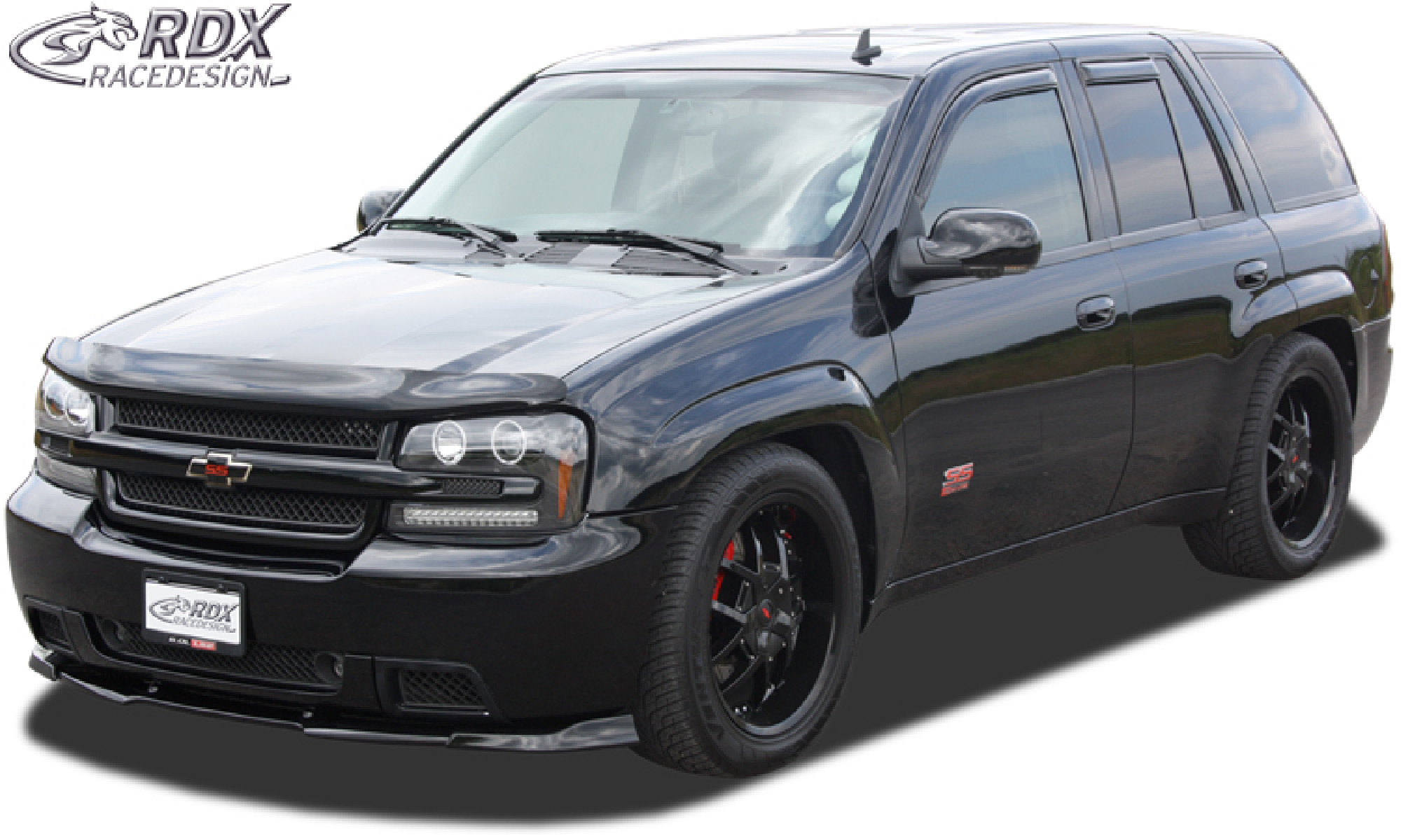 Frontspoiler VARIO-X für CHEVROLET Trailblazer SS (2005-2008) Frontlippe Front Ansatz Vorne Spoilerlippe