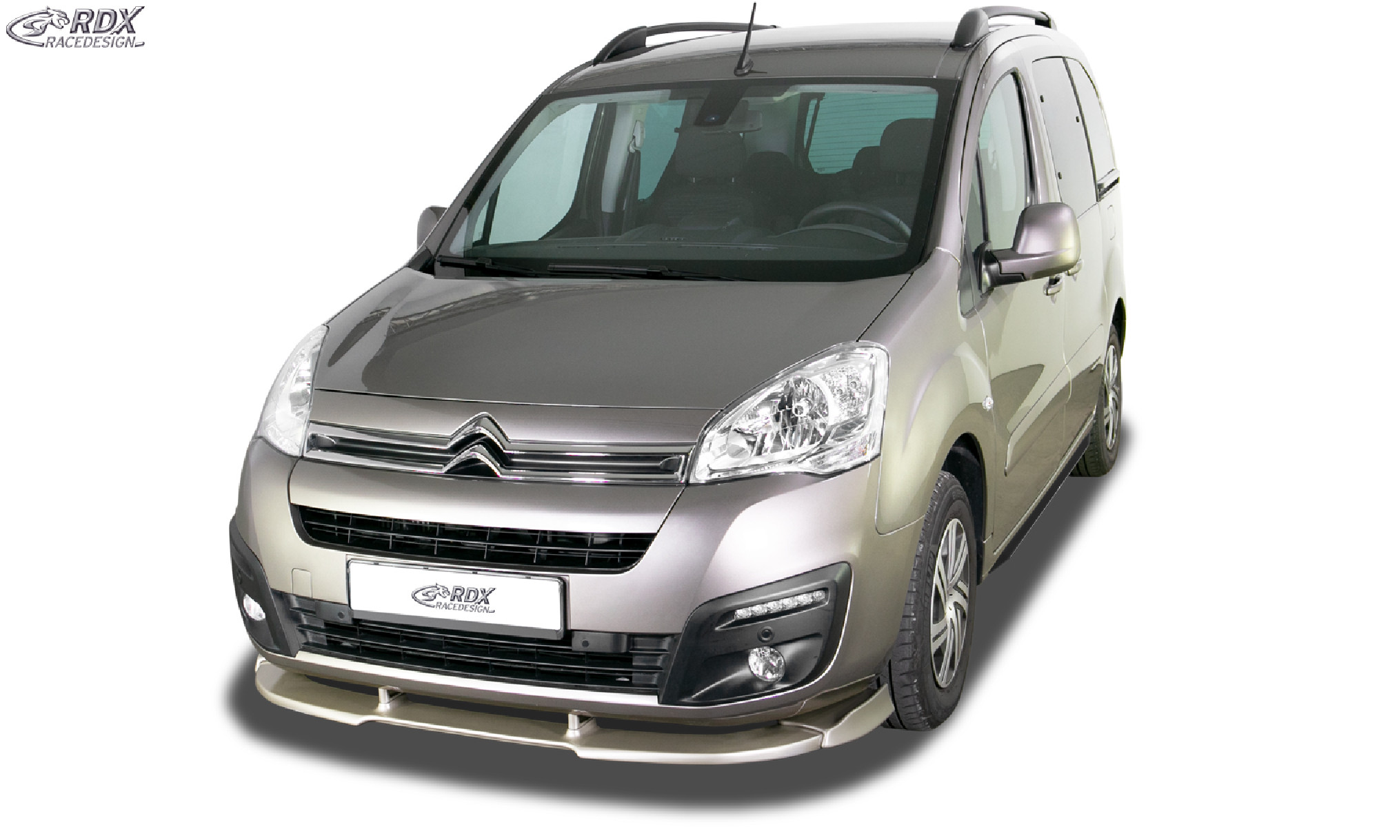 Frontspoiler VARIO-X für CITROEN Berlingo 2015-2018 (Typ 7) Frontlippe Front Ansatz Vorne Spoilerlippe