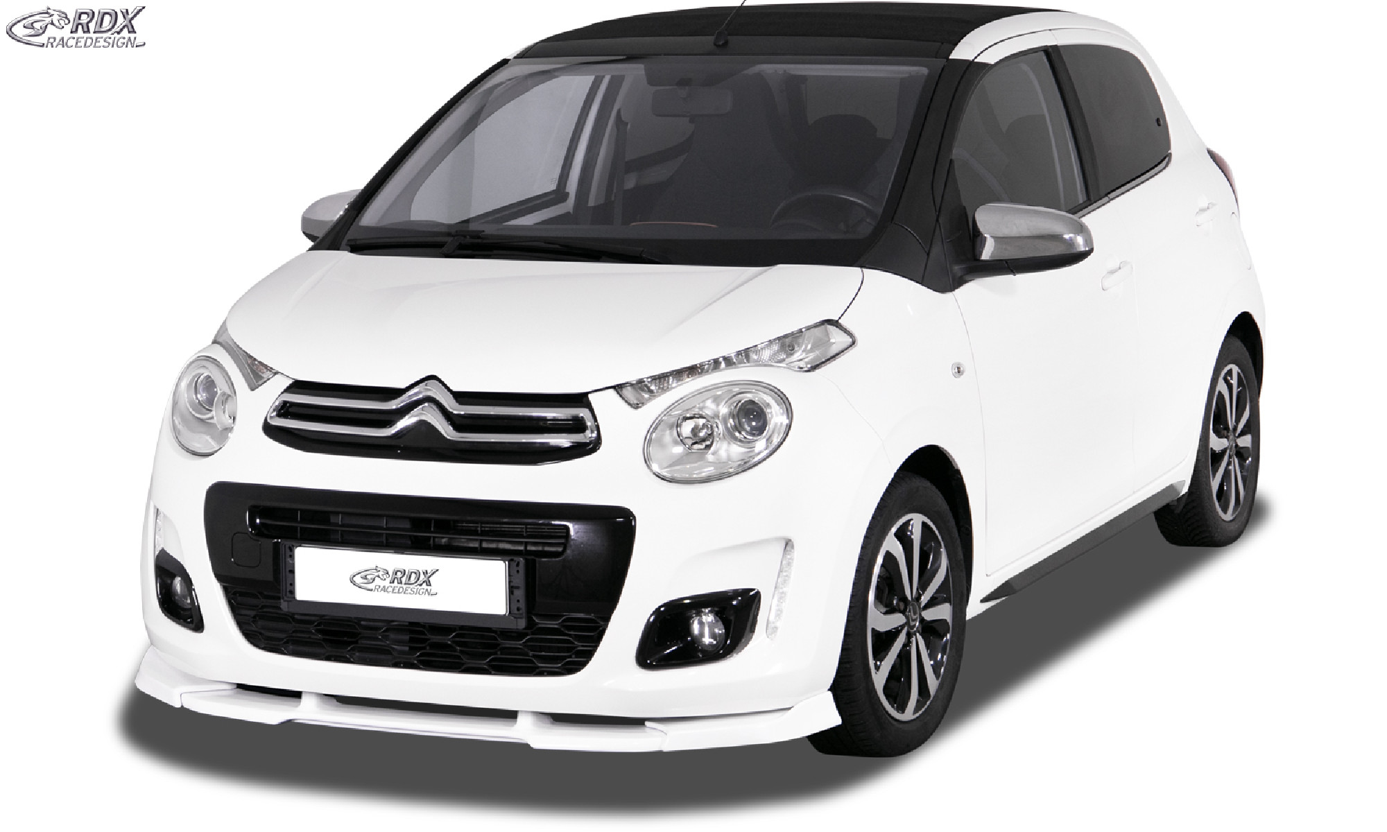 Frontspoiler VARIO-X für CITROEN C1 2014+ Frontlippe Front Ansatz Vorne Spoilerlippe