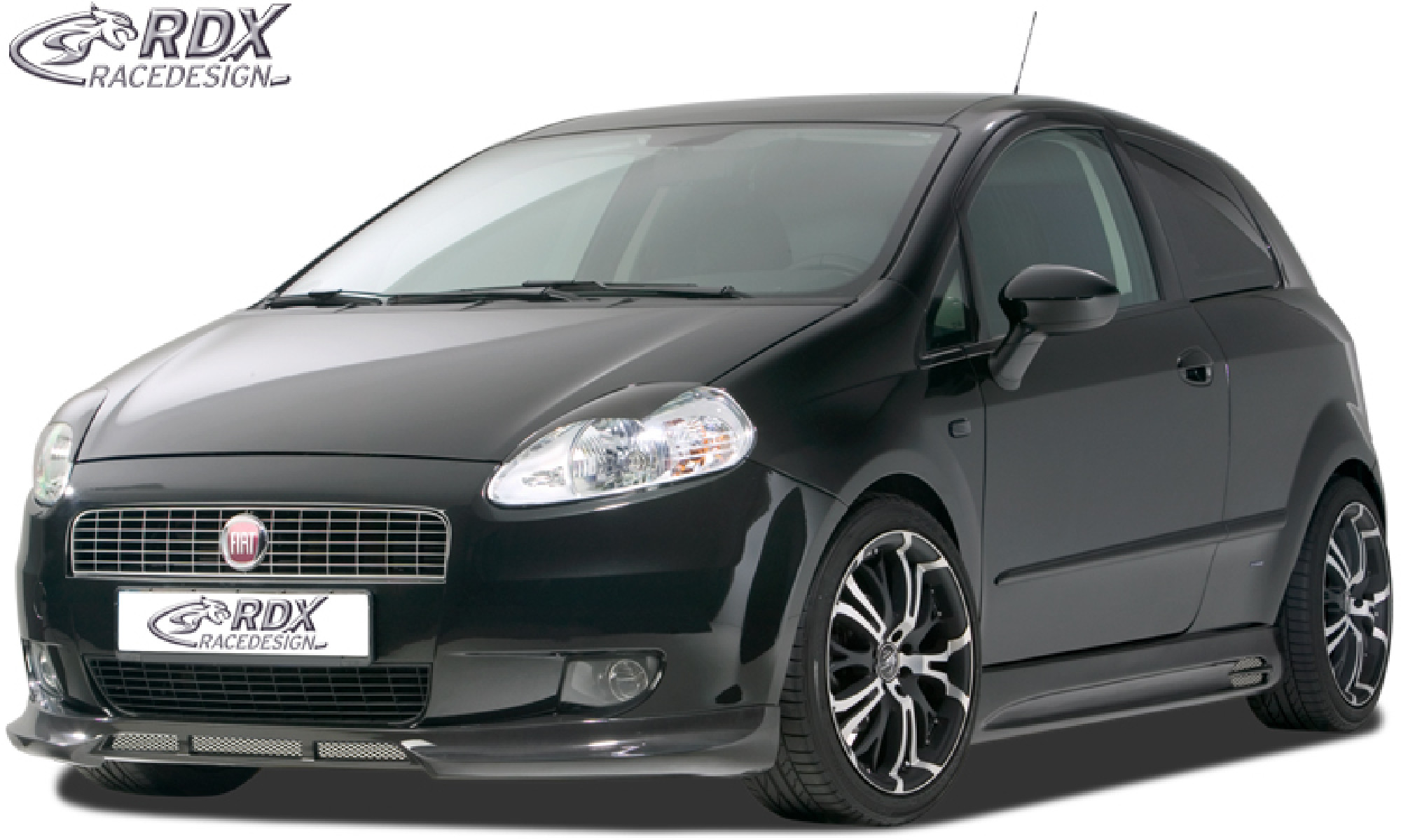 Frontspoiler für FIAT Grande Punto Frontlippe Front Ansatz Spoilerlippe