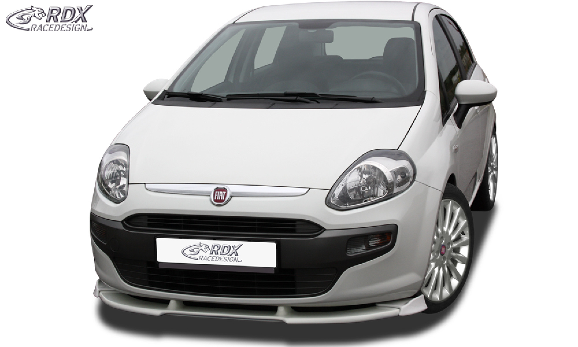 Frontspoiler VARIO-X für FIAT Punto Evo Frontlippe Front Ansatz Vorne Spoilerlippe