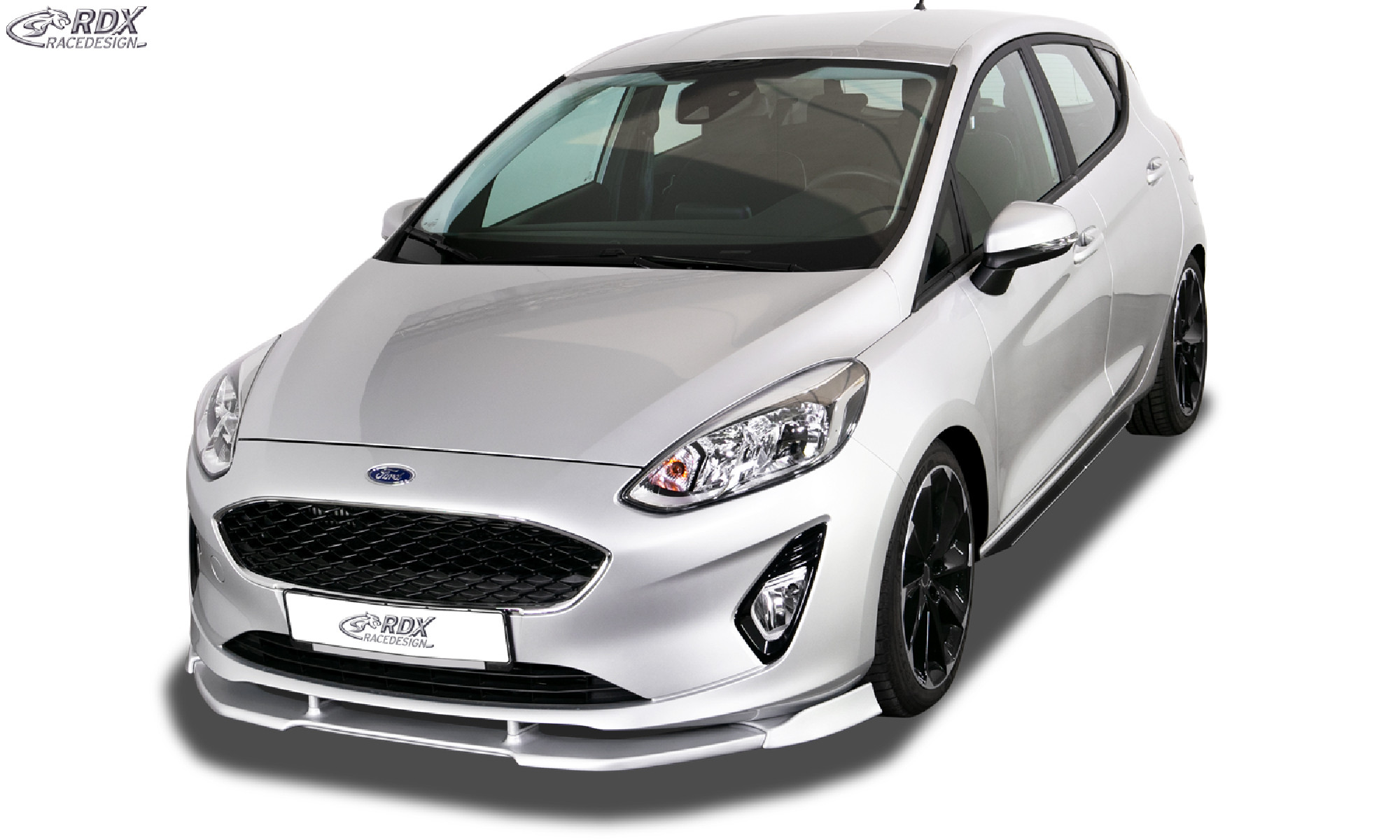Frontspoiler für FORD Fiesta MK8 JHH Frontlippe Front Ansatz Vorne Spoilerlippe