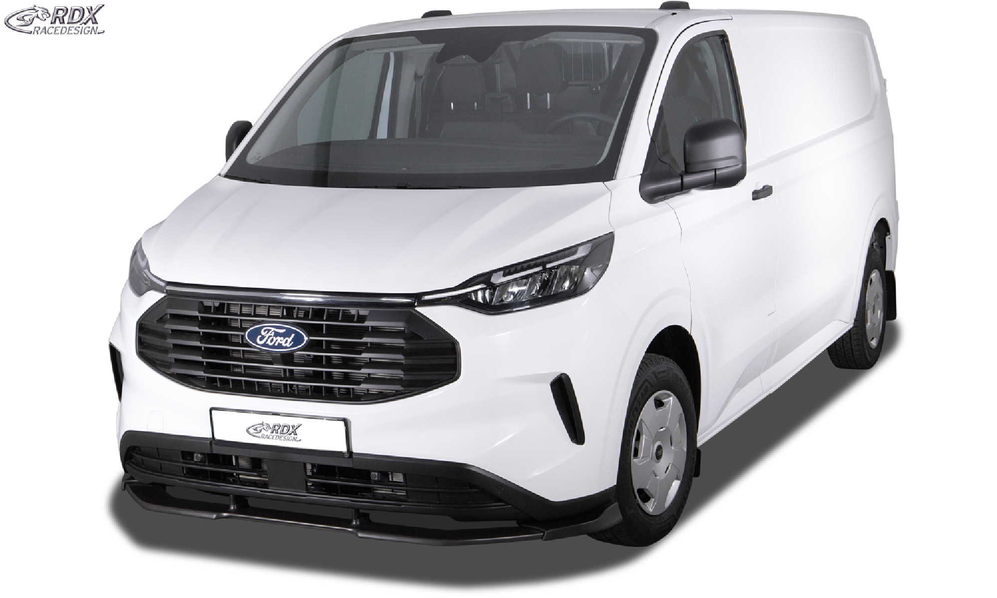 Frontspoiler FORD Transit Custom & Tourneo Custom (NXN, NRN / 2023+) Frontlippe Front Ansatz Vorne Spoilerlippe