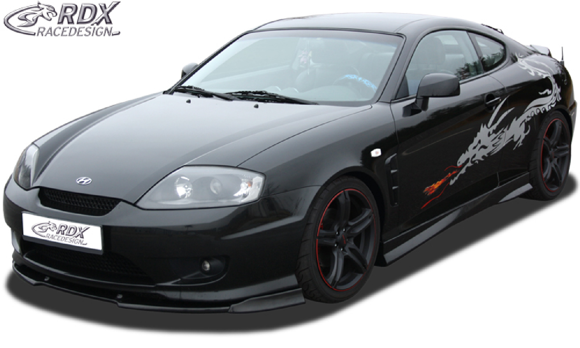Frontspoiler für HYUNDAI Coupe GK 2005-2007 Frontlippe Front Ansatz Vorne Spoilerlippe