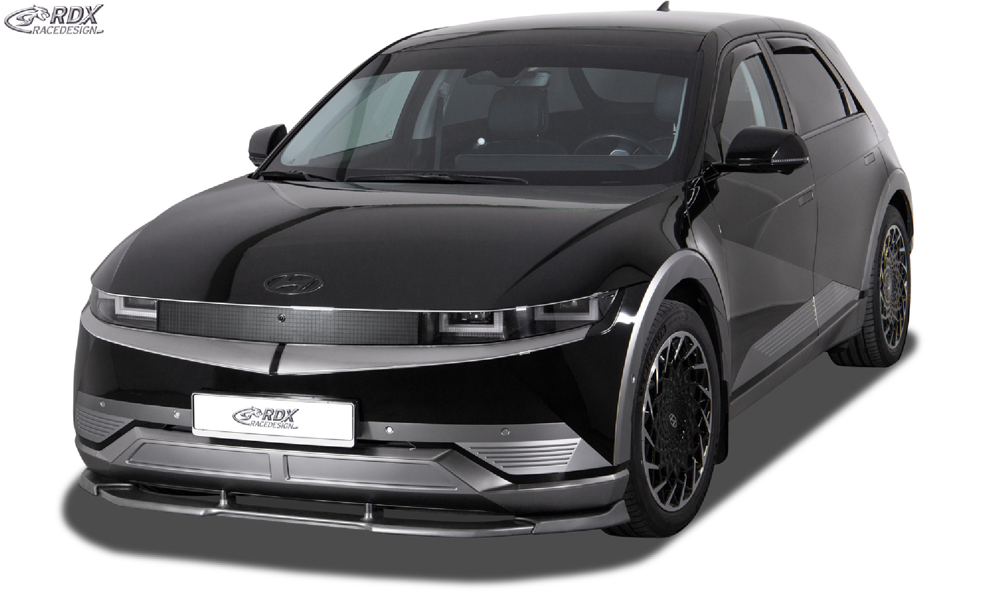 Frontspoiler für HYUNDAI Ioniq 5 (NE / 2021+) Frontlippe Front Ansatz Vorne Spoilerlippe
