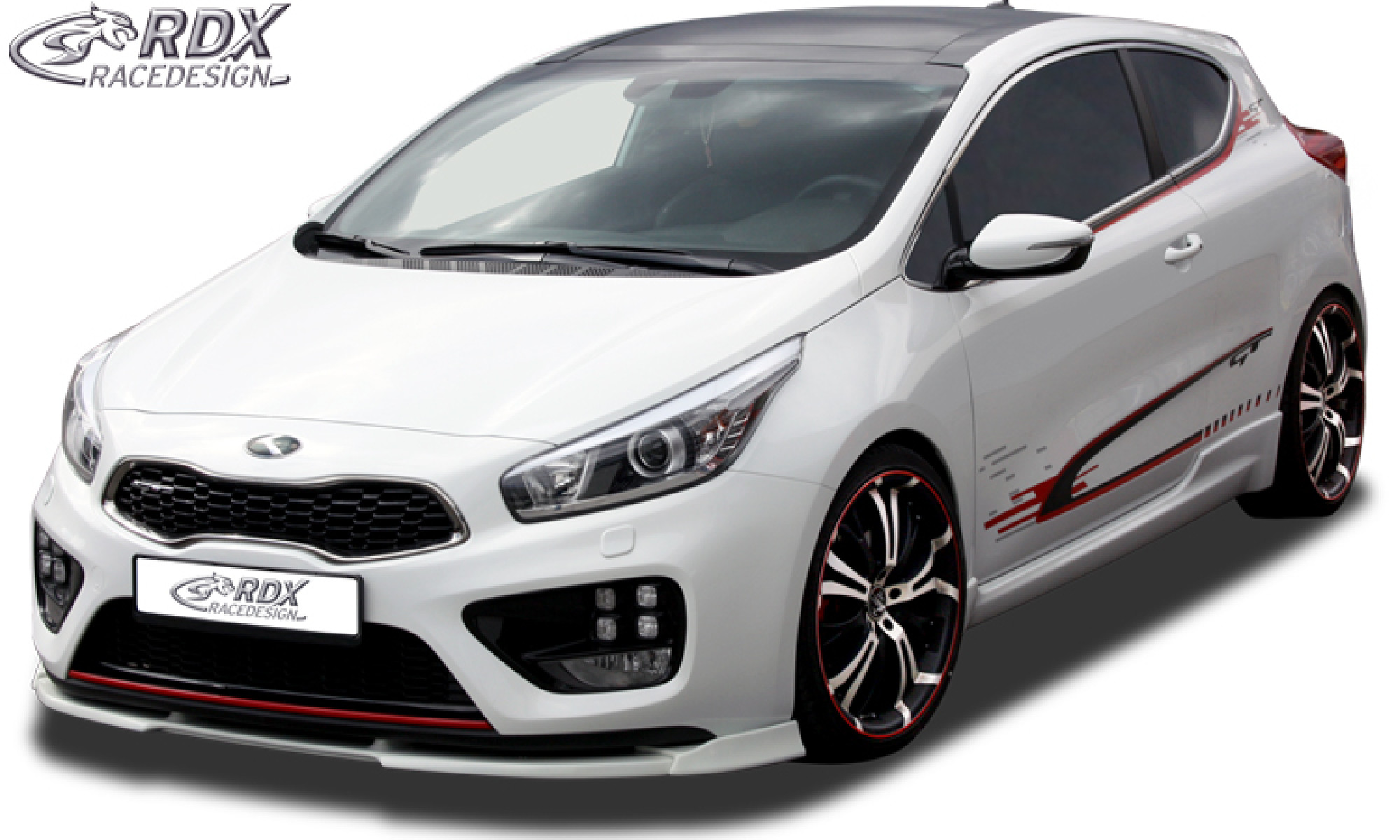 Frontspoiler KIA Ceed GT Typ JD Frontlippe Front Ansatz Vorne Spoilerlippe