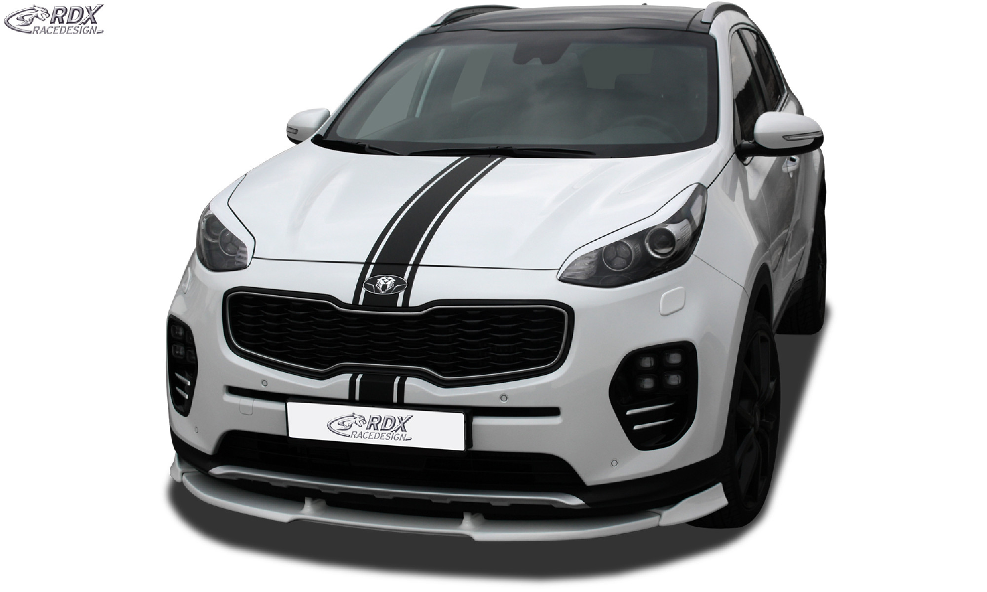 Frontspoiler KIA Sportage (QL/QLE, -2018) Frontlippe Front Ansatz Vorne Spoilerlippe