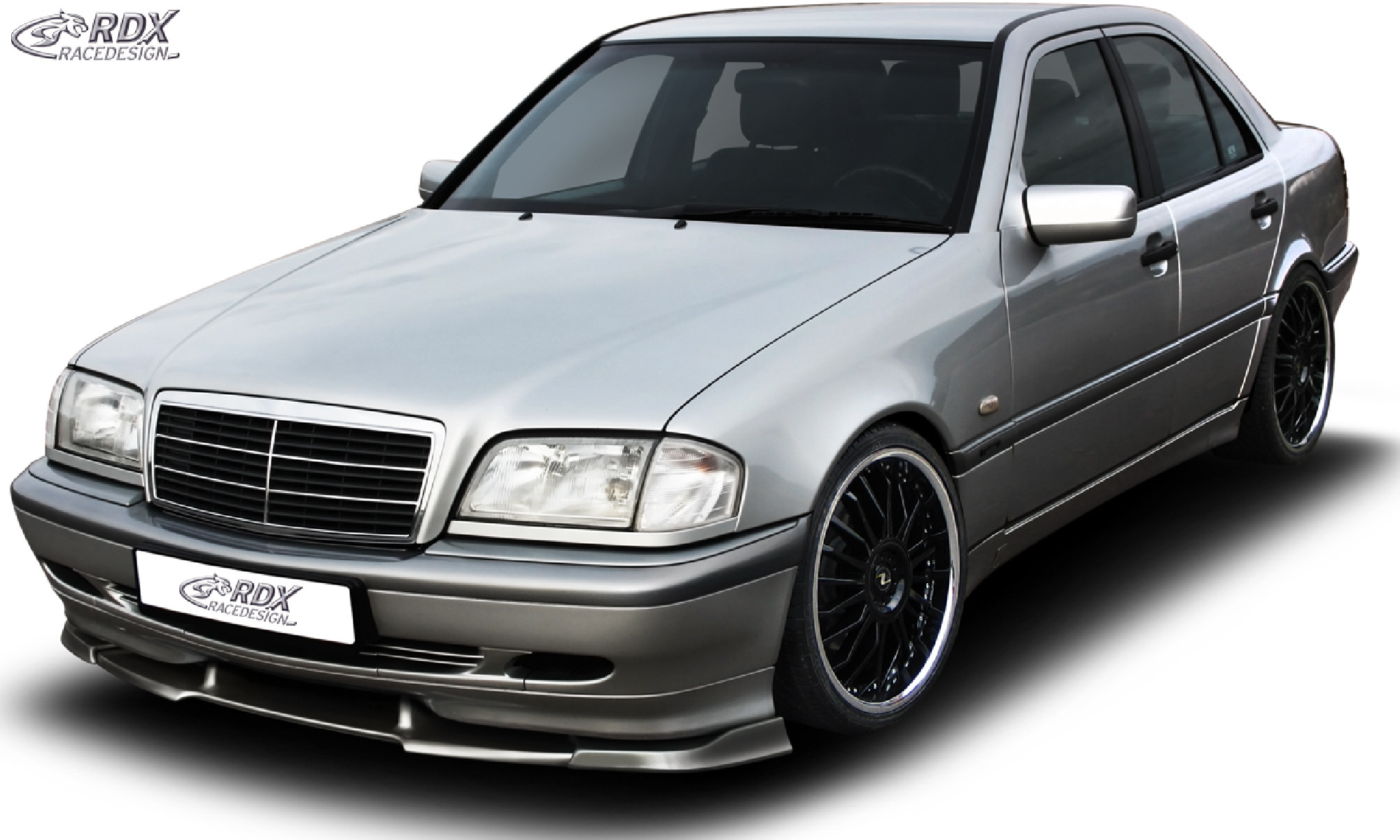 Frontspoiler geeignet für MERCEDES C-Klasse W202 Frontlippe Front Ansatz Vorne Spoilerlippe