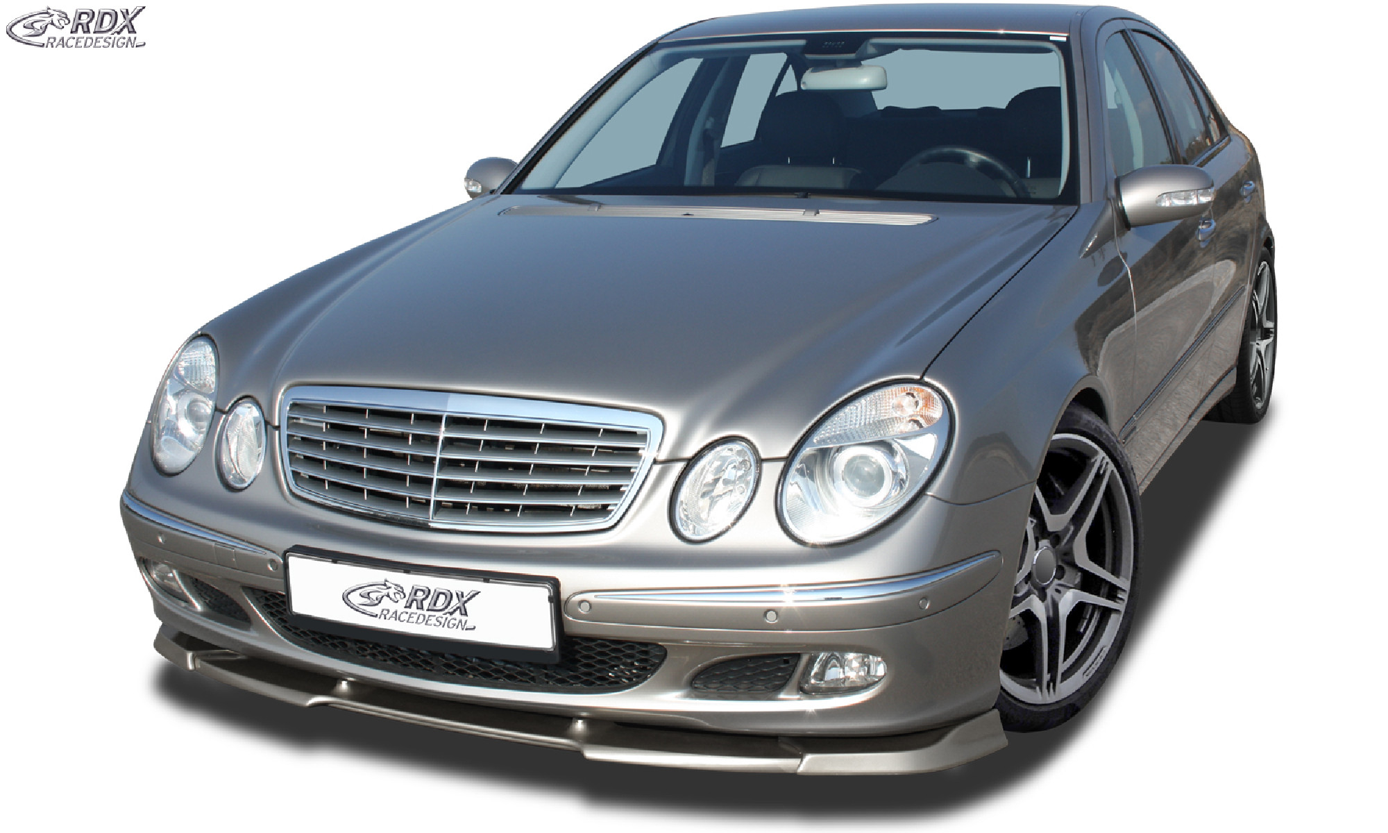 Frontspoiler für MERCEDES E-Klasse W211 -2006 Classic/Elegance Frontlippe Front Ansatz Vorne Spoilerlippe