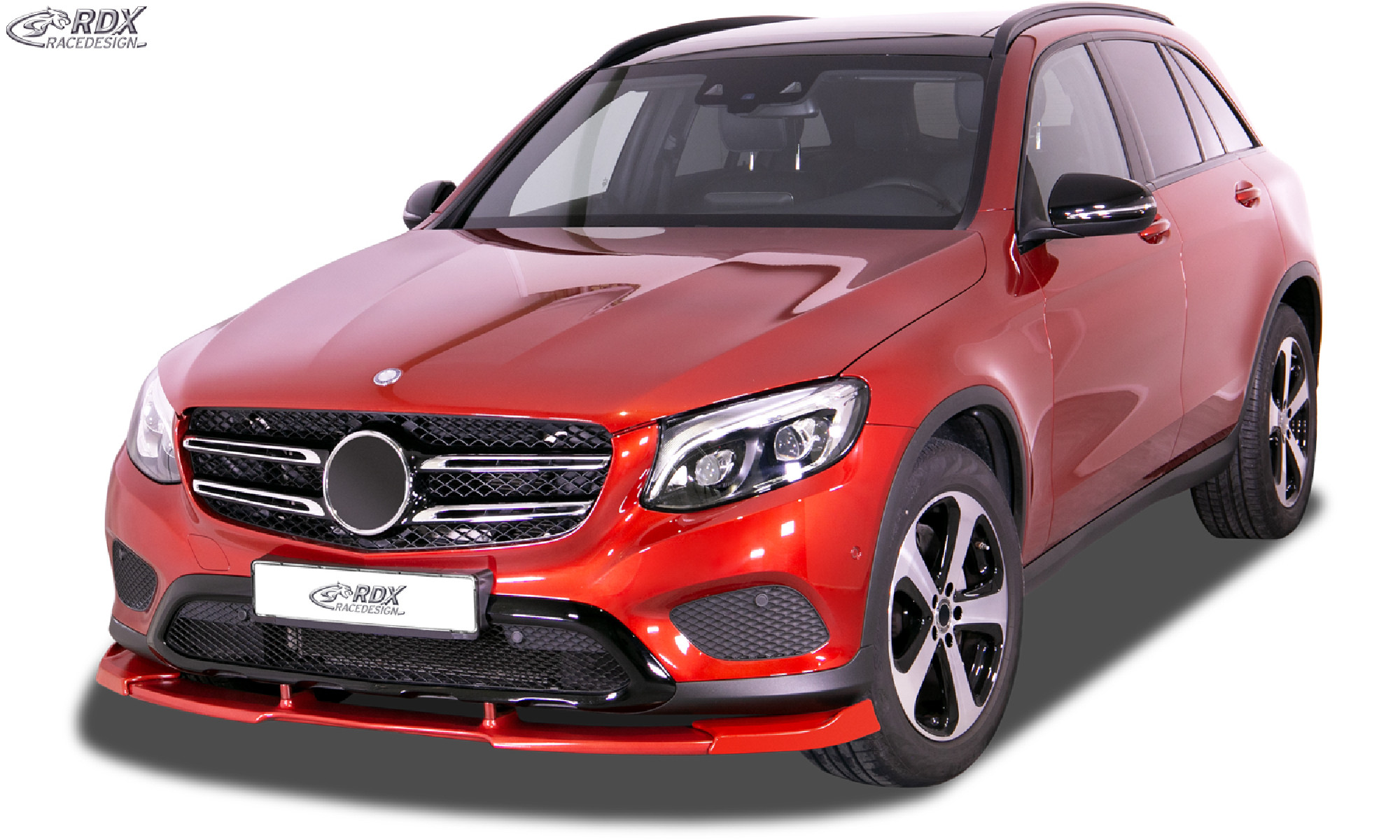 Frontspoiler geeignet für MERCEDES GLC X253 & GLC Coupe C253 (204X | 2015-2019) Frontlippe Front Ansatz Vorne Spoilerlippe
