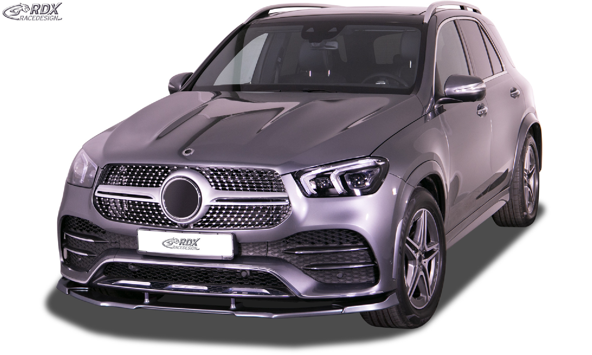 Frontspoiler geeignet für MERCEDES GLE AMG-Line V167 (2019+) Frontlippe Front Ansatz Vorne Spoilerlippe