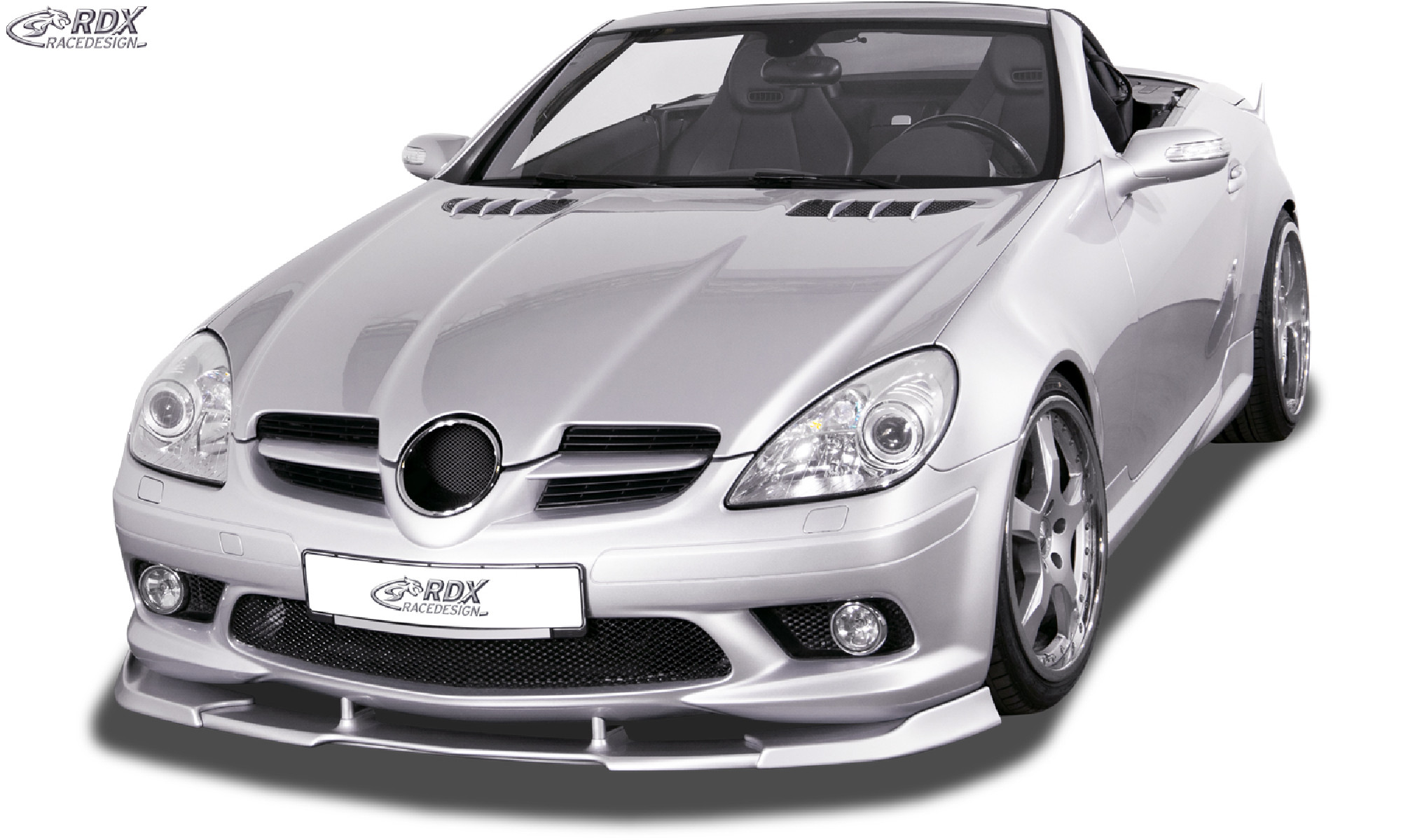 Frontspoiler für MERCEDES SLK R171 AMG-Styling -2008 (Passend an Fahrzeuge mit AMG-Stylingpaket Frontstoßstange) Frontlippe Front Ansatz Vorne Spoilerlippe
