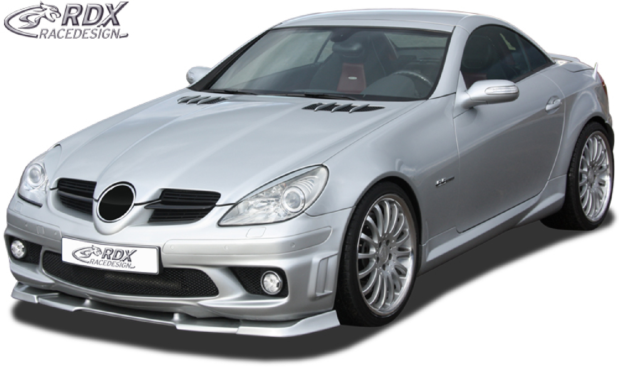 Frontspoiler für MERCEDES SLK R171 AMG -2008 (Passend an AMG bzw. Fahrzeuge mit AMG Frontstoßstange) Frontlippe Front Ansatz Vorne Spoilerlippe