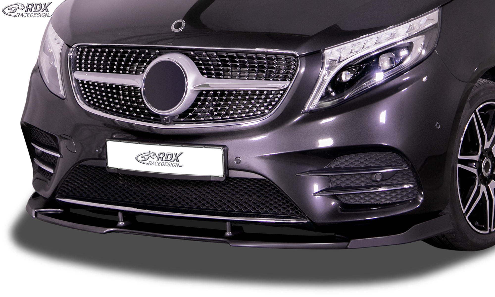 Frontspoiler geeignet für MERCEDES V-Klasse W447 AMG-Line Frontlippe 