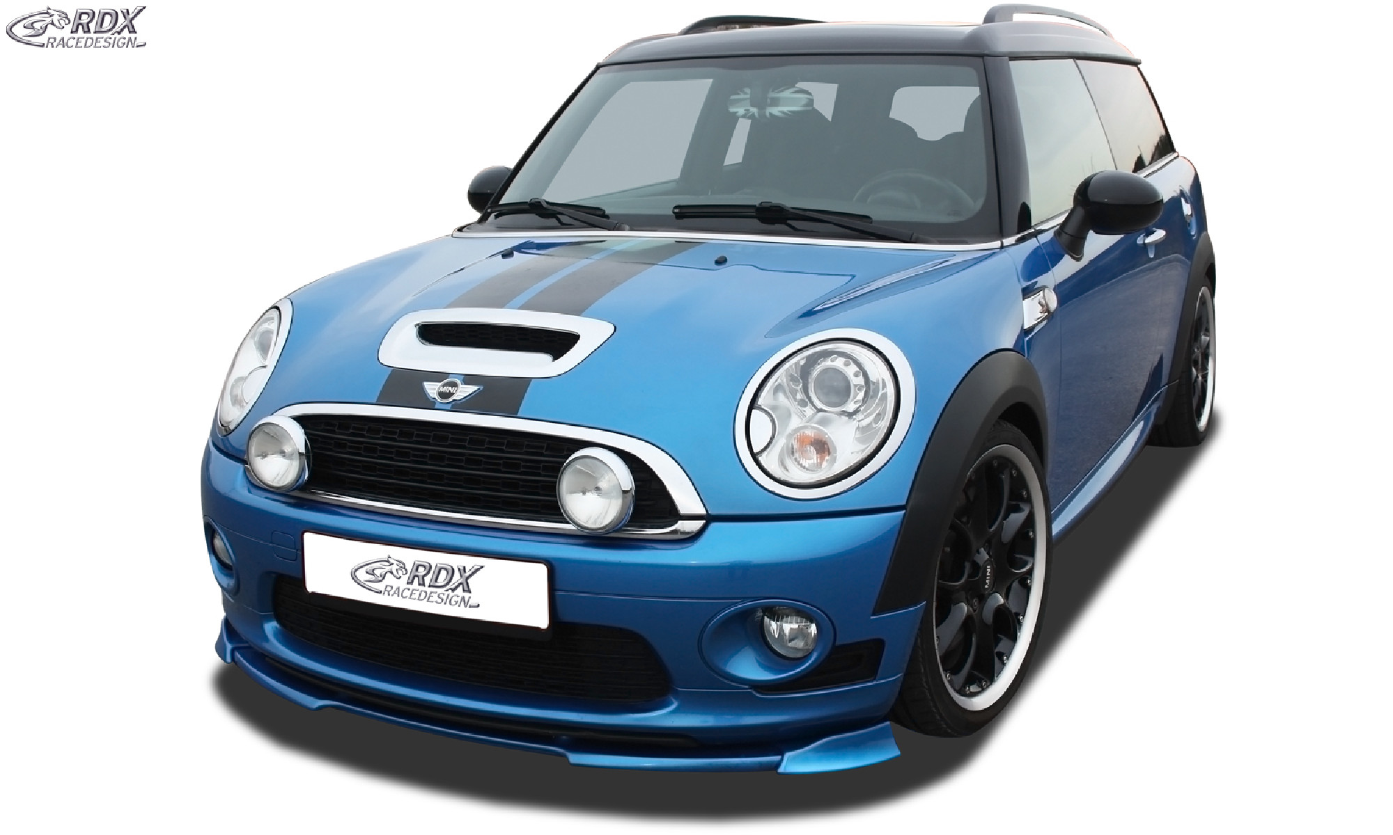 Frontspoiler geeignet für MINI R56 / R57 (geeignet für Fahrzeuge mit Hypersport Aerodynamik-Kit) Frontlippe Front Ansatz Vorne Spoilerlippe