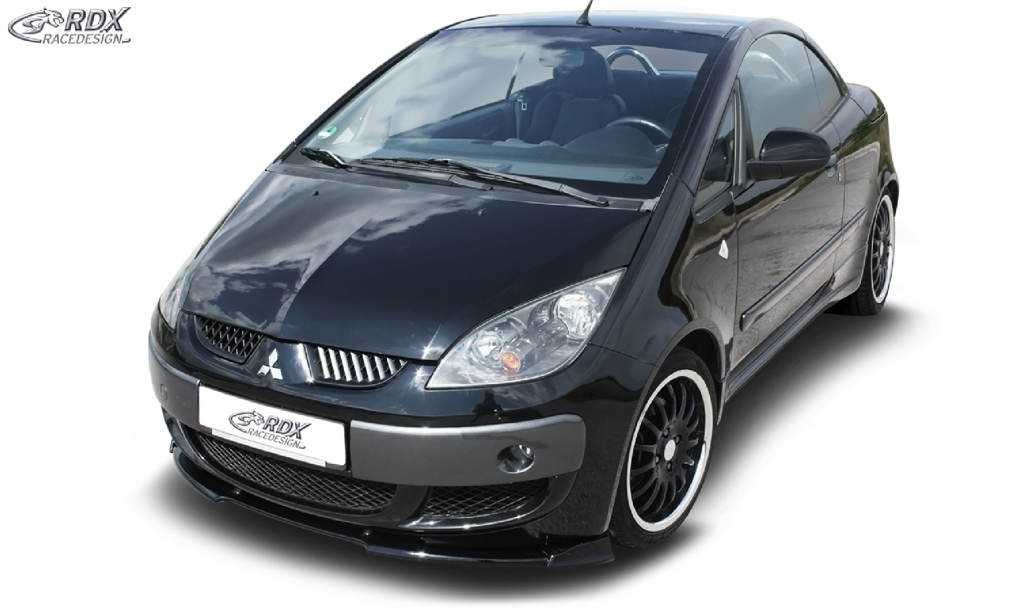 Frontspoiler geeignet für MITSUBISHI Colt Z30 3-türer CZT (-2008) / CZC (-2009) Frontlippe Front Ansatz Vorne Spoilerlippe