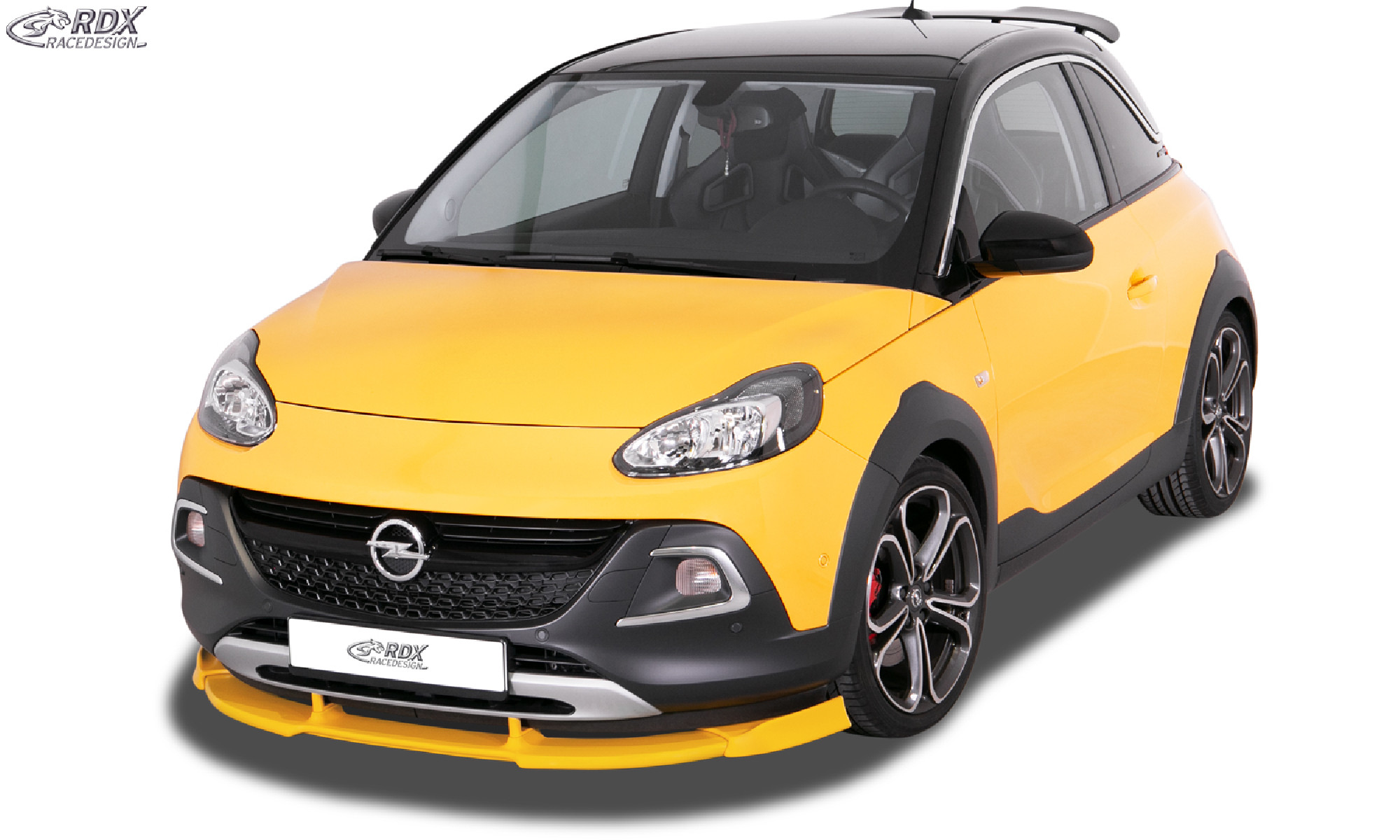 Frontspoiler geeignet für OPEL Adam S (2015-2019) Frontlippe Front Ansatz Vorne Spoilerlippe