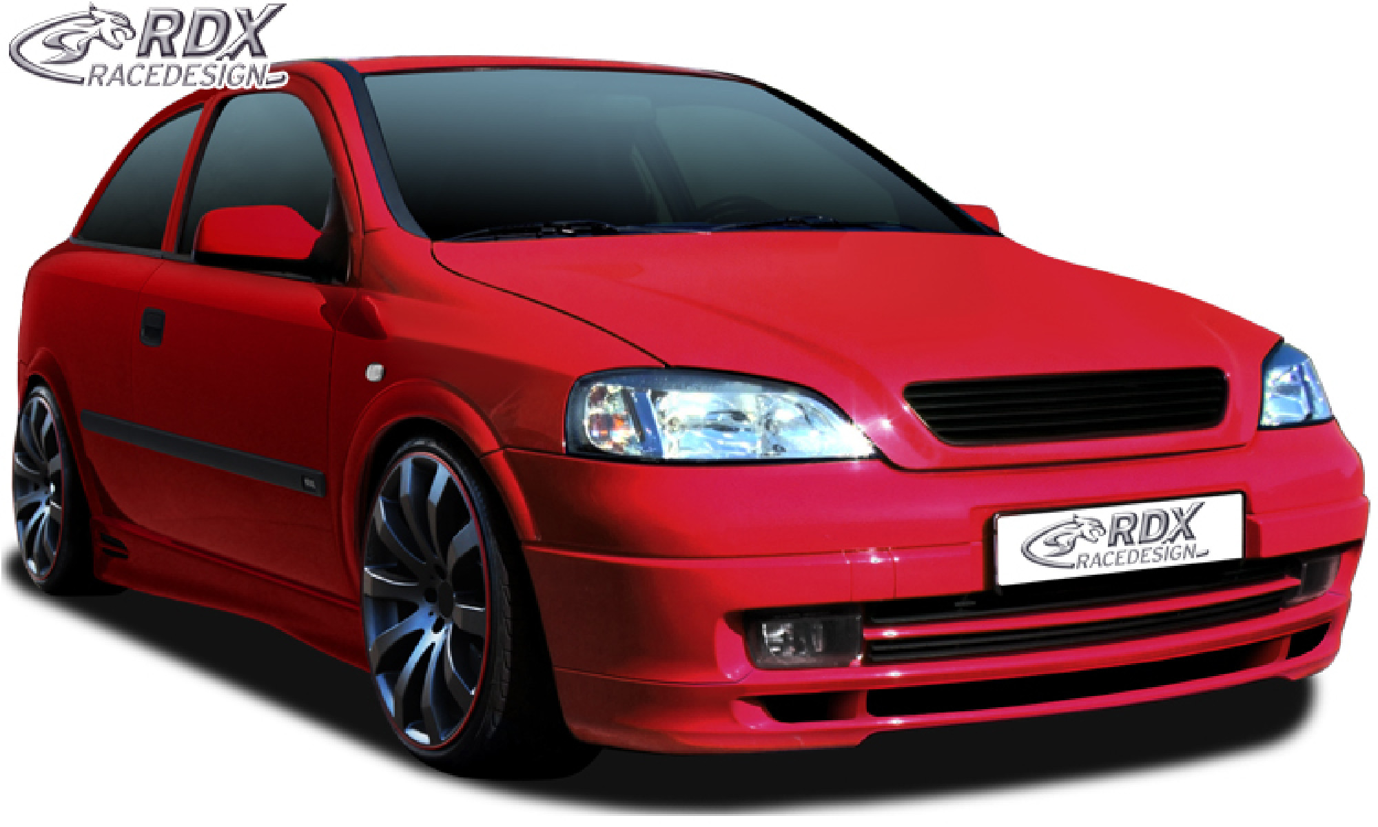  Frontspoiler OPEL Astra G Frontlippe Front Ansatz Spoilerlippe (kein Original OPEL)