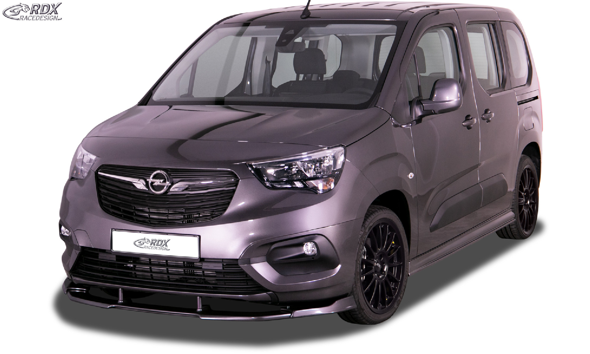 Frontspoiler geeignet für OPEL Combo Life Frontlippe Front Ansatz Vorne Spoilerlippe